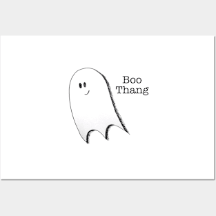 Boo thang ghost Posters and Art